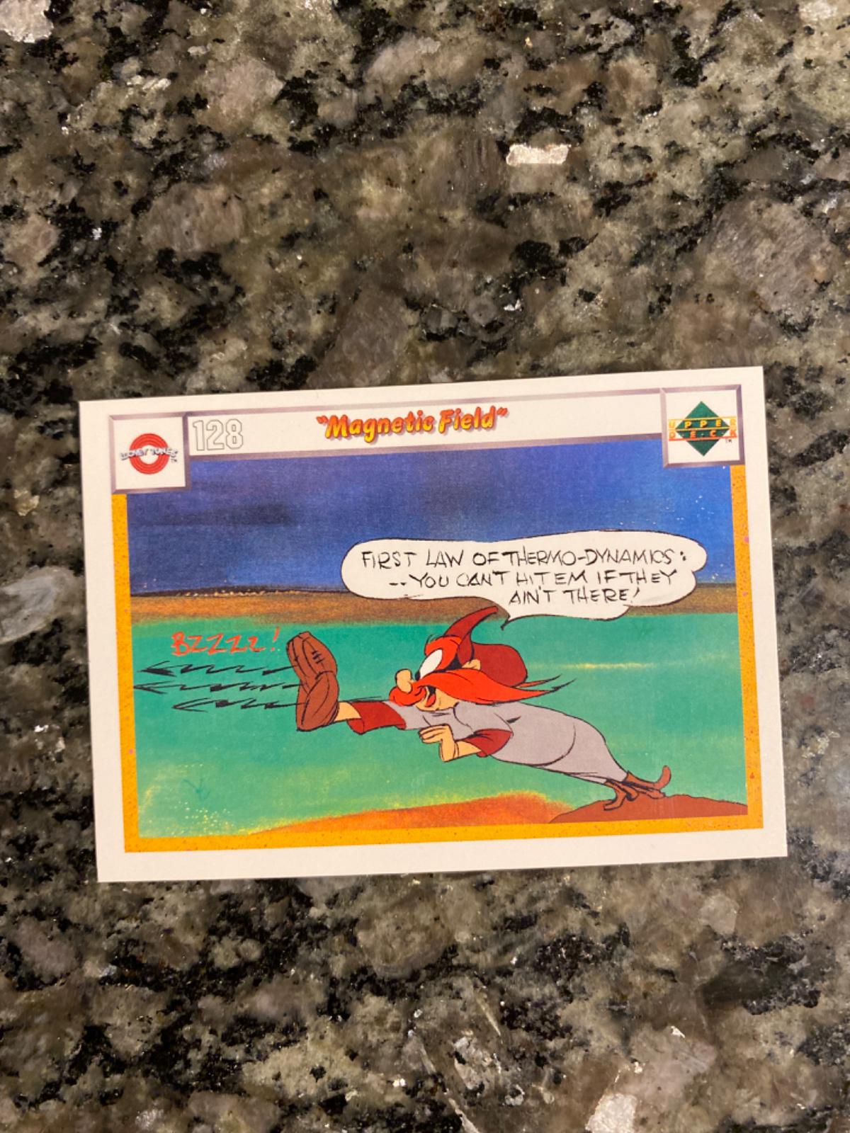 Magnetic Field #128 / 143 Baseball Cards 1990 Upper Deck Comic Ball