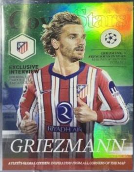Antoine Griezmann #CS-7 Soccer Cards 2024 Topps UEFA Cover Stars