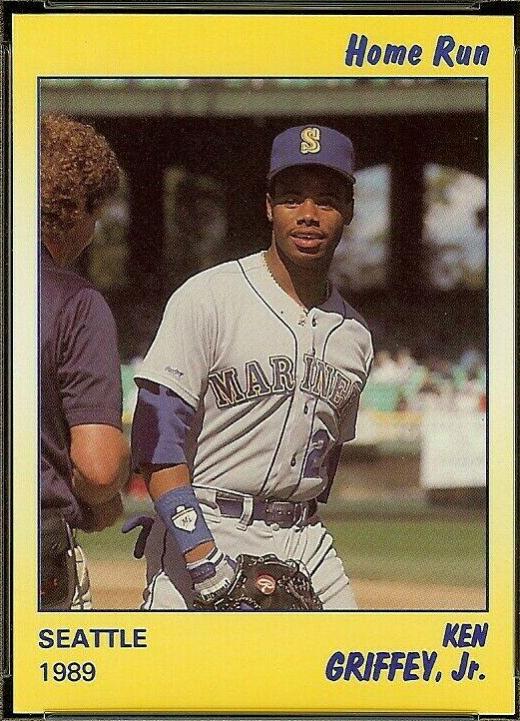 Ken Griffey Jr. #41 Baseball Cards 1991 Star Home Run Series