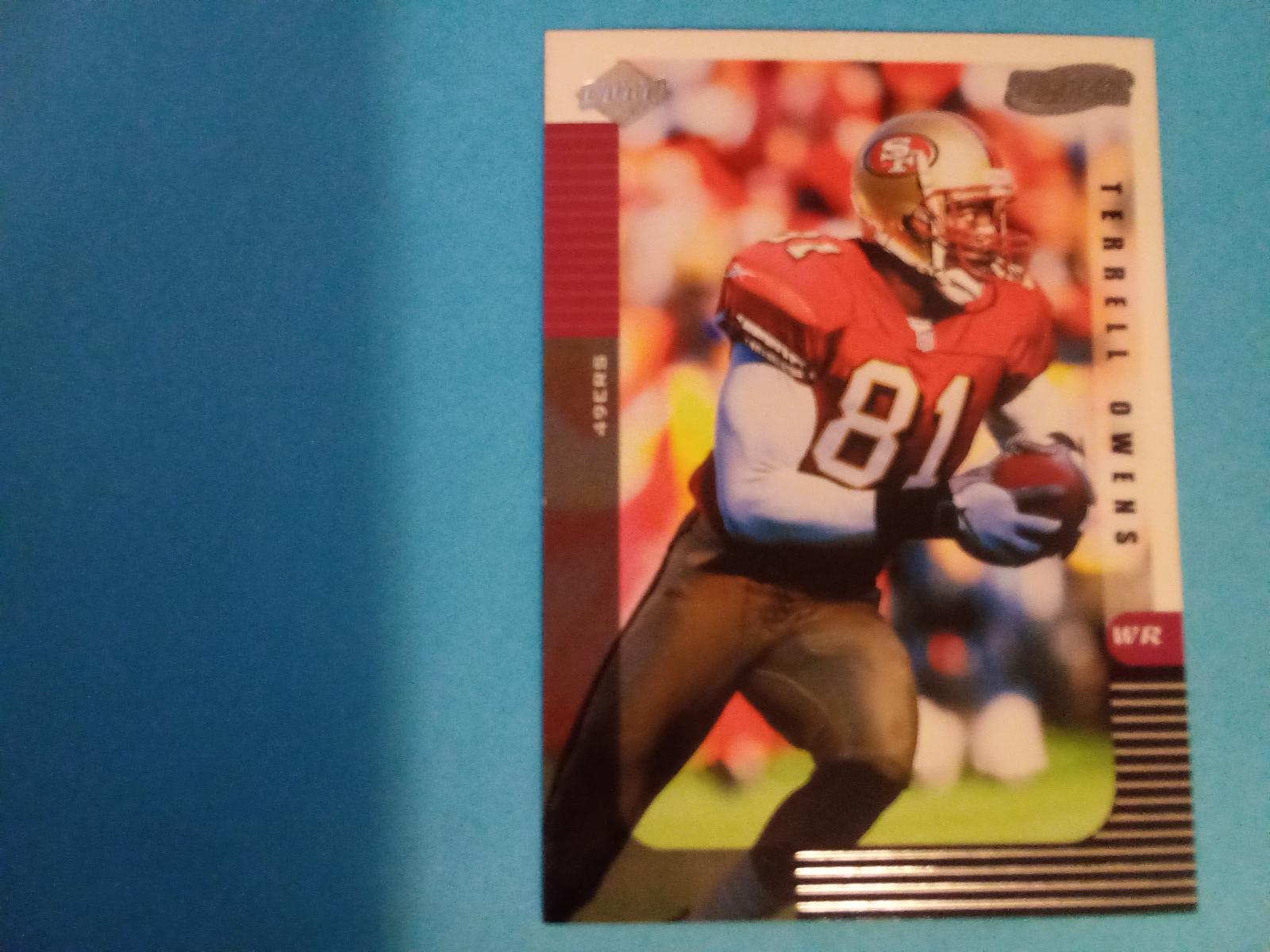 Terrell Owens #110 Football Cards 1999 Collector's Edge Supreme