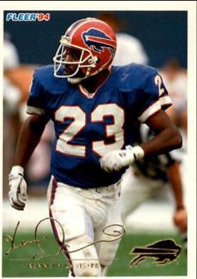 Kenneth Davis #38 Football Cards 1994 Fleer