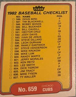 Checklist 586-627