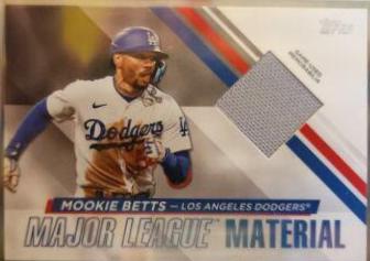 Mookie Betts #MLM-MB 2024 Topps Major League Material Baseball