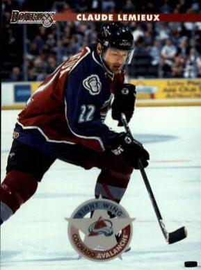 Claude Lemieux #23 Hockey Cards 1996 Donruss