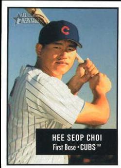 Hee Seop Choi #71 Baseball Cards 2003 Bowman Heritage