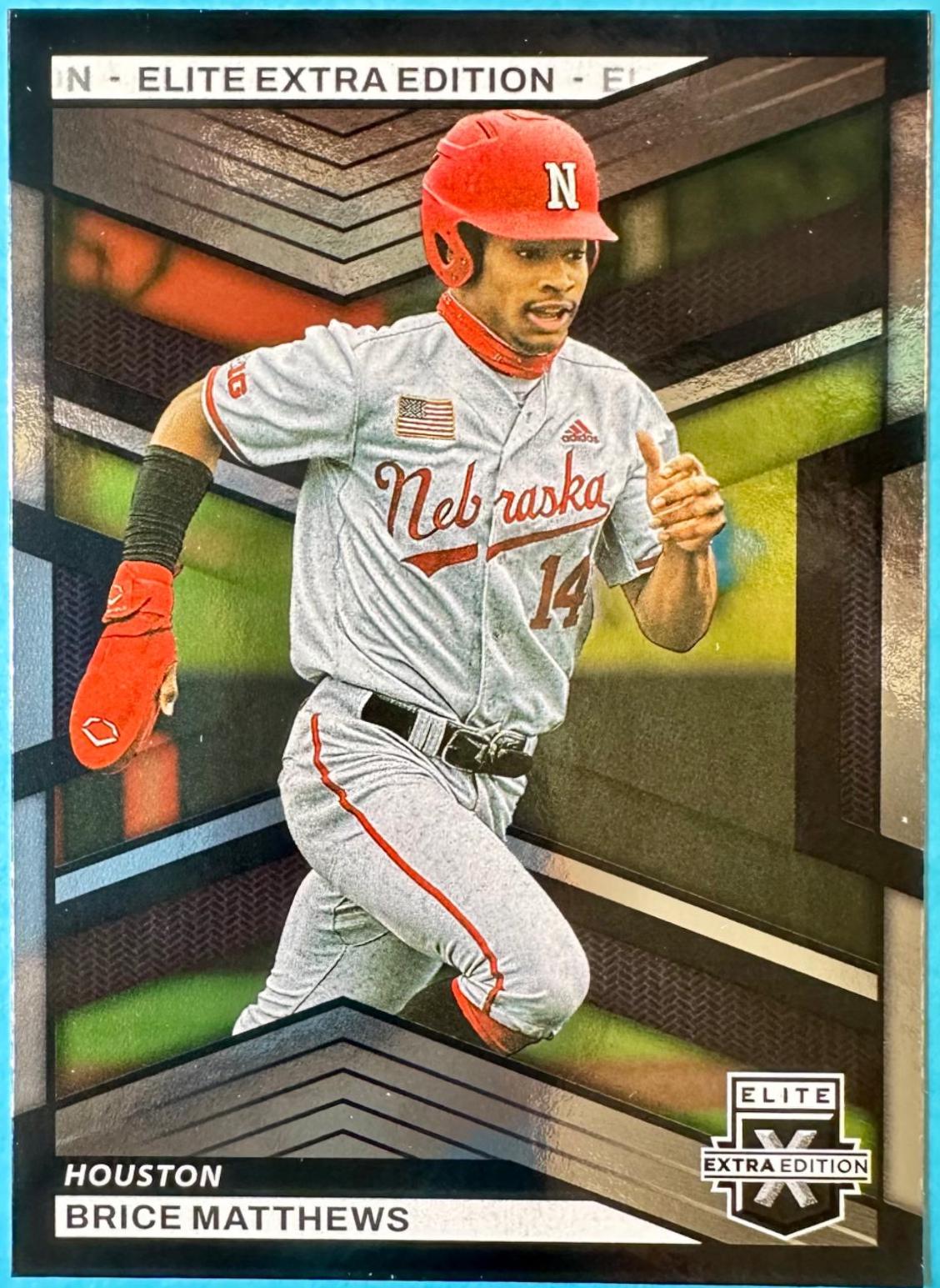 Brice Matthews #25 2023 Panini Elite Extra Edition Baseball