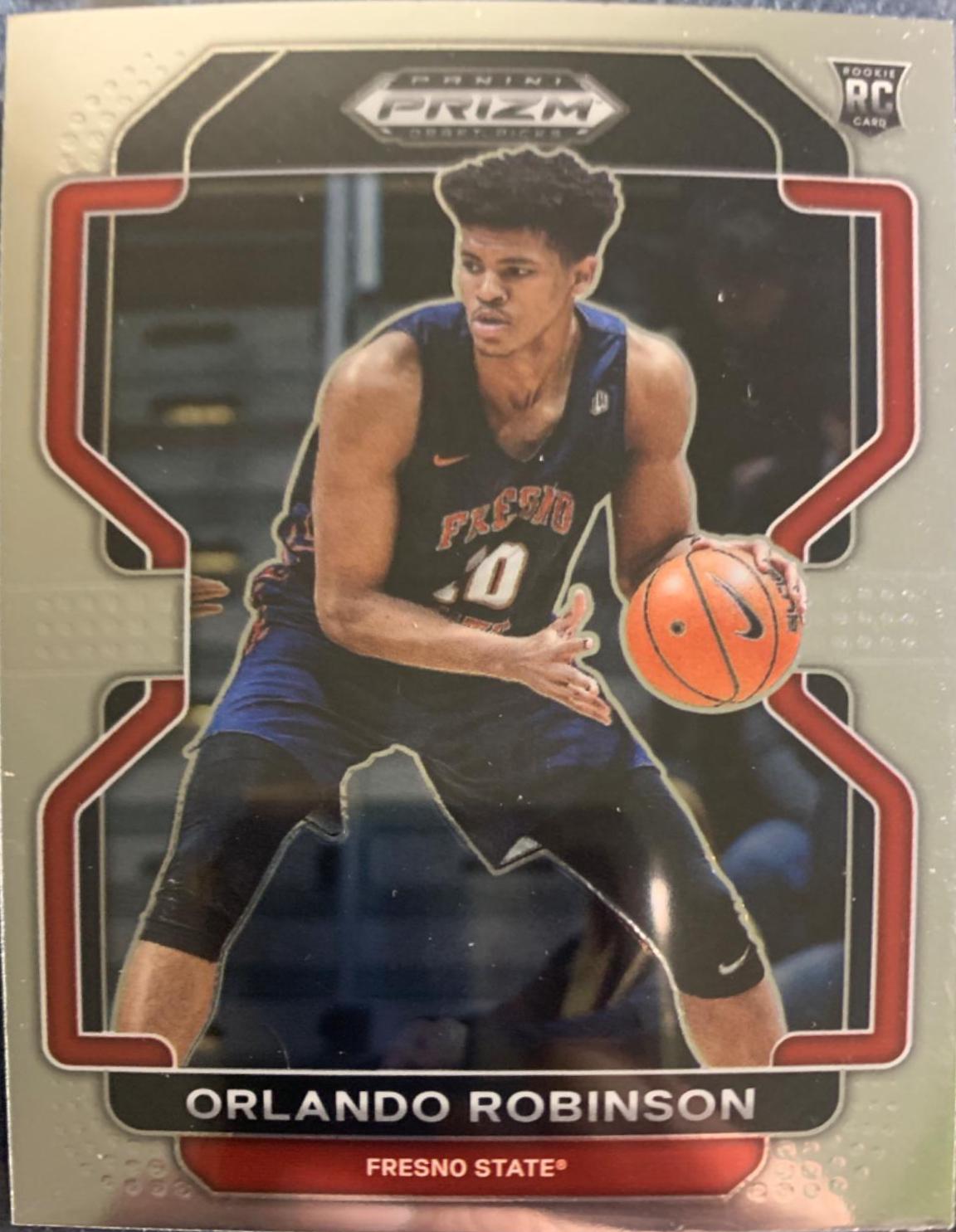 Orlando Robinson #66 Basketball Cards 2022 Panini Prizm Draft Picks