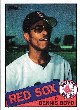 Dennis Boyd #116 Baseball Cards 1985 Topps