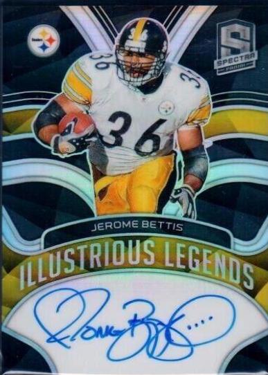 Jerome Bettis #ILS-JBE 2022 Panini Spectra Illustrious Legends Autographs Football