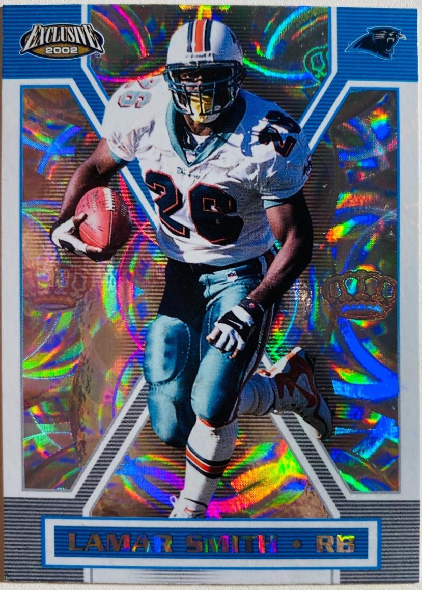 Lamar Smith #25 Football Cards 2002 Pacific Exclusive