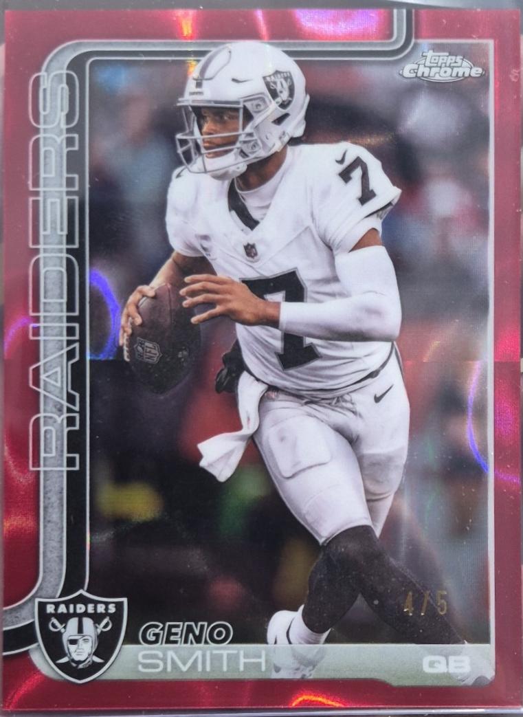 Geno Smith [Red Refractor] #179