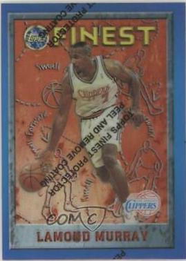 Lamond Murray Refractor #6 Basketball Cards 1995 Finest