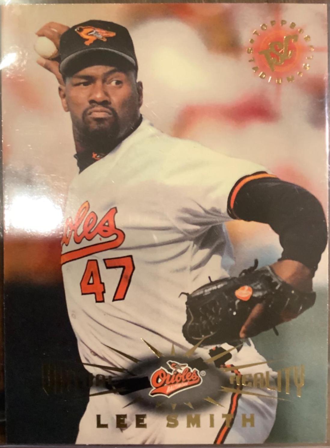 Lee Smith #7 Baseball Cards 1995 Stadium Club Virtual Reality