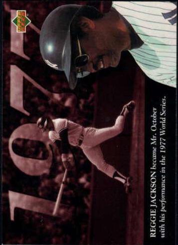 Reggie Jackson #122 1994 Upper Deck All-Time Heroes Baseball