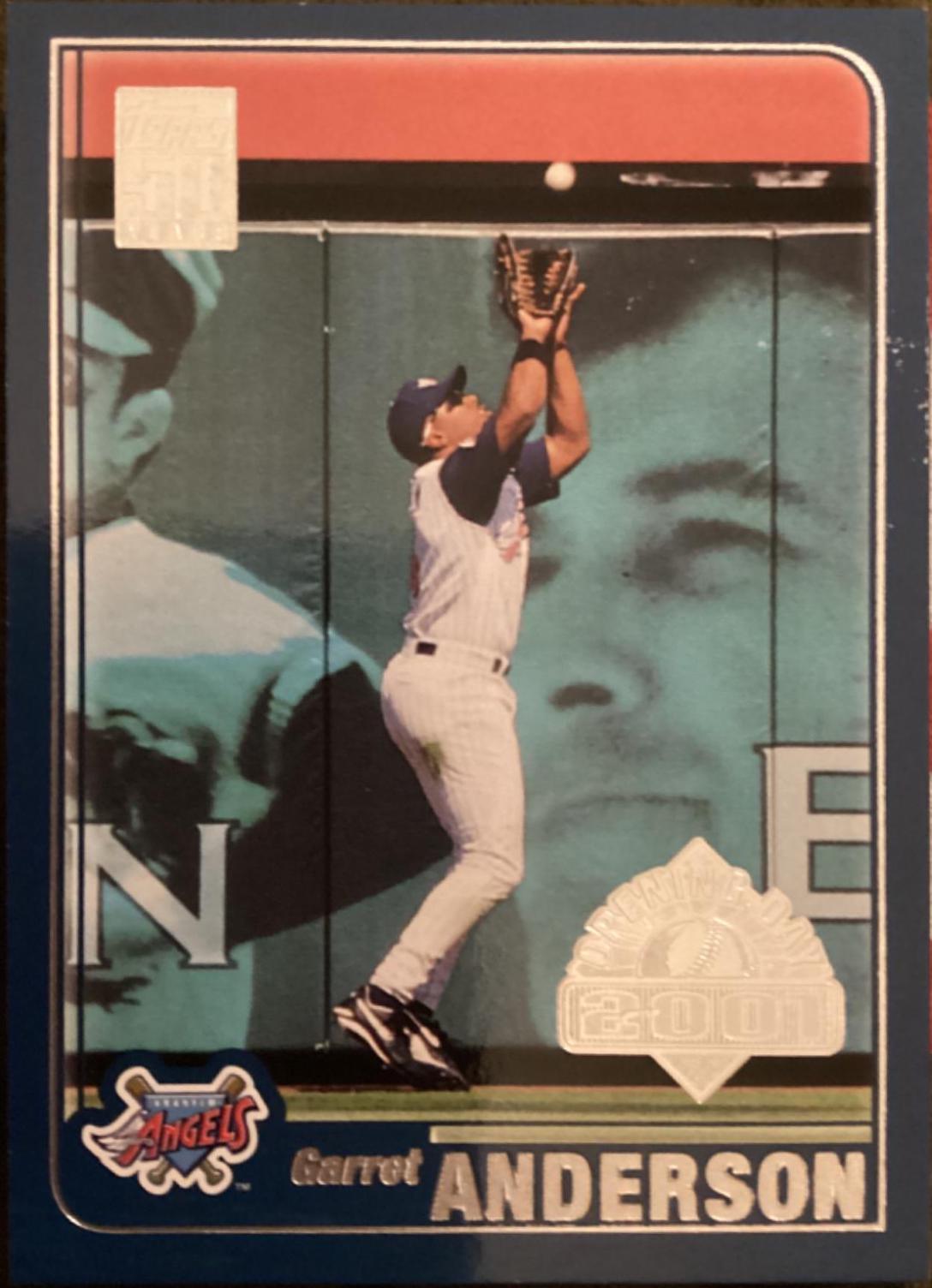 Garret Anderson #3 Baseball Cards 2001 Topps Opening Day