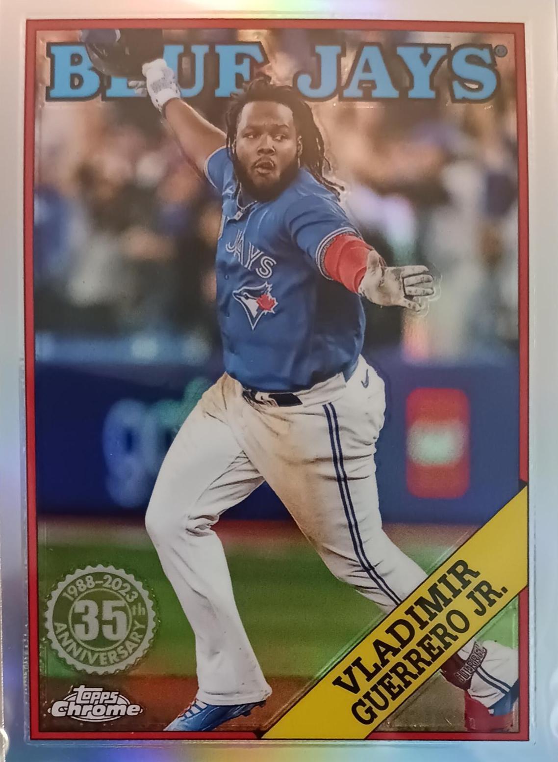 Vladimir Guerrero Jr. #88BC-12 Baseball Cards 2023 Topps Chrome 1988