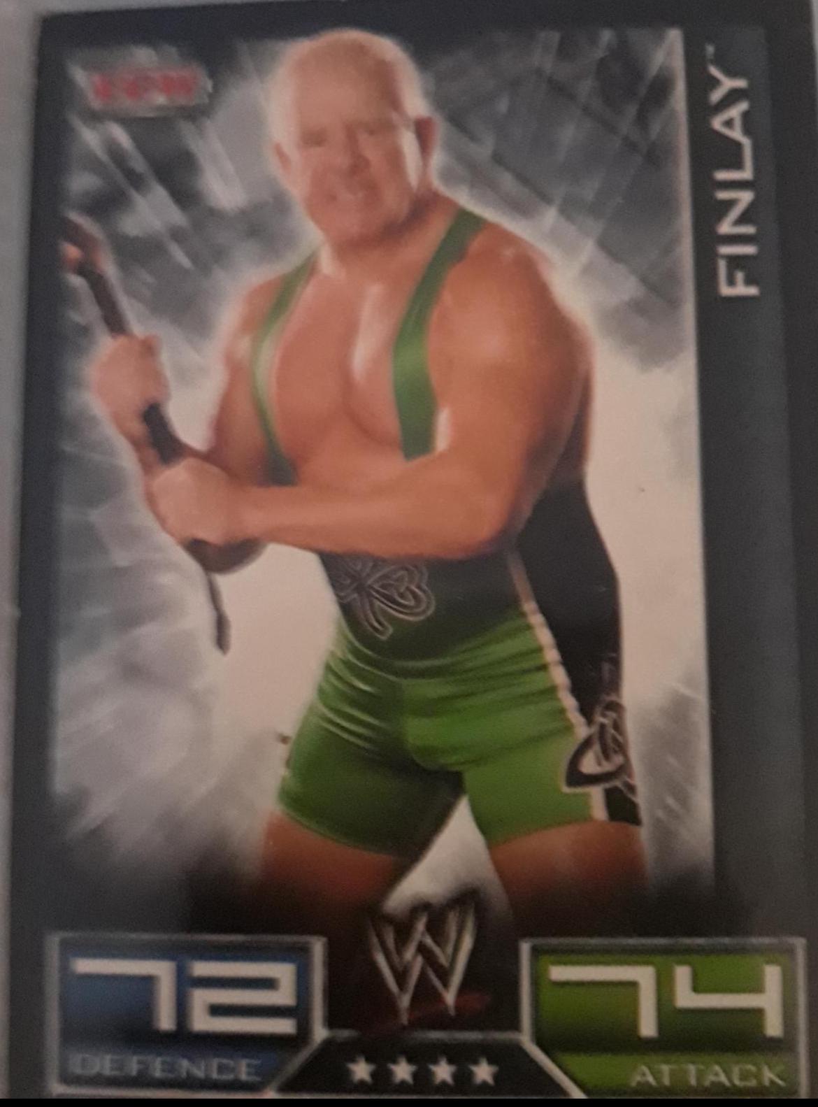 Finlay Wrestling Cards 2008 Topps WWE Slam Attax