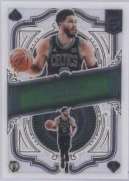 Jayson Tatum #3 Basketball Cards 2022 Panini Donruss Elite Deck