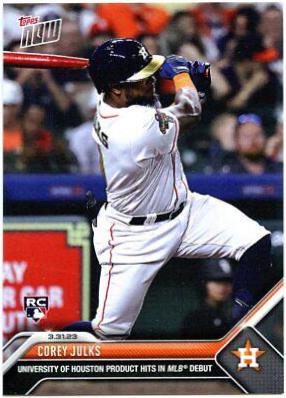 Corey Julks #14 Baseball Cards 2023 Topps Now