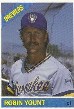 Robin Yount #41 Baseball Cards 1991 Baseball Cards Magazine Repli Cards