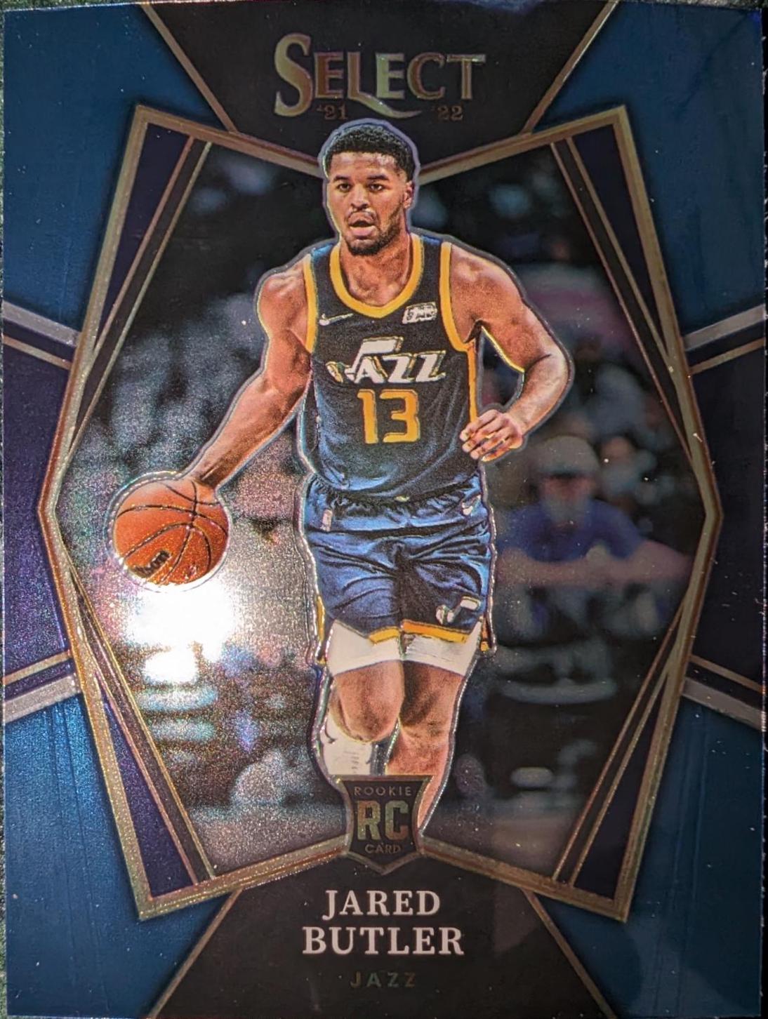 Jared Butler [Blue Prizm] #142 Prices [Rookie] | 2021 Panini Select ...