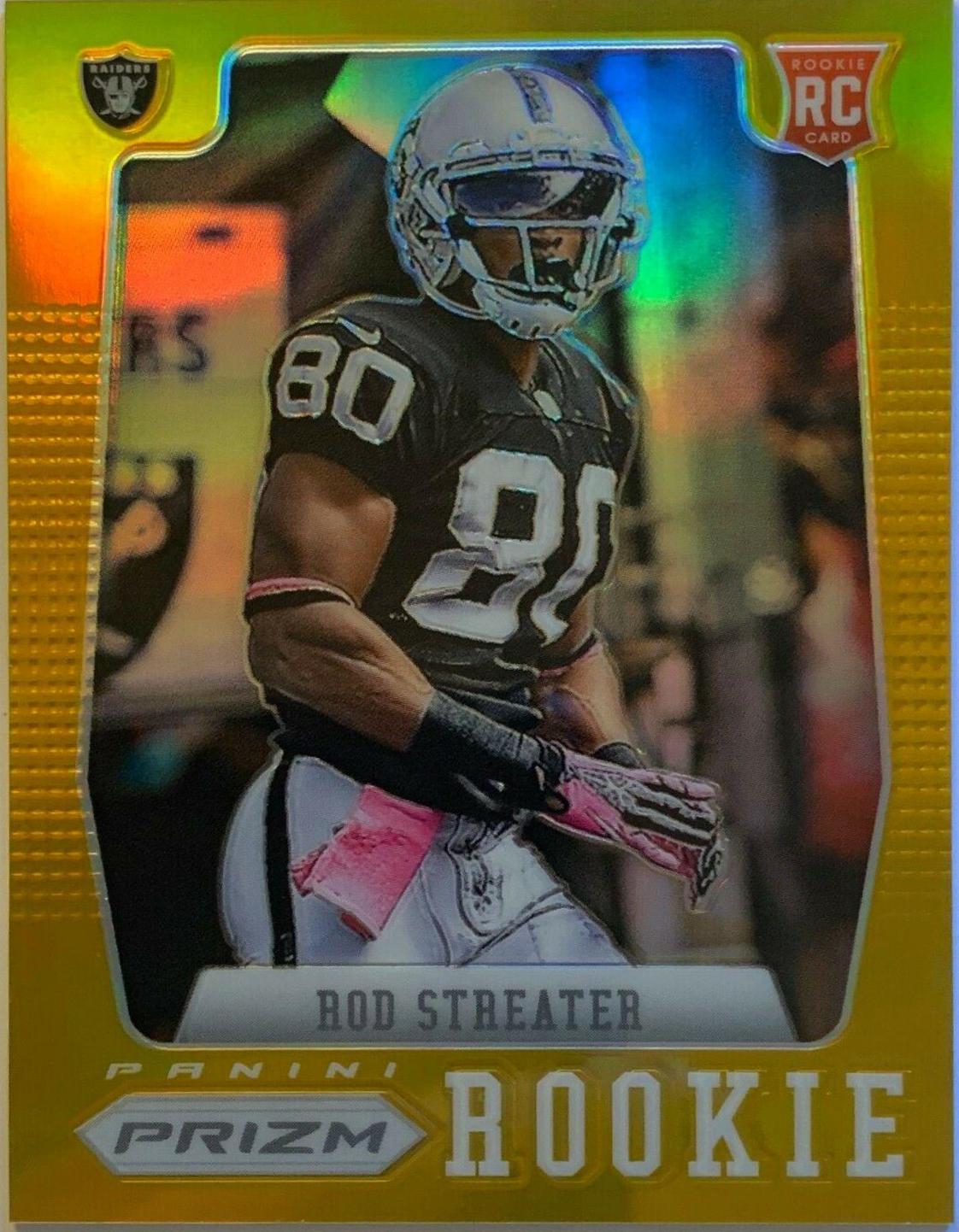 Rod Streater [Gold Prizm] #264