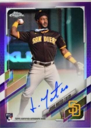 Jorge Mateo [Purple Refractor] #RA-JMA