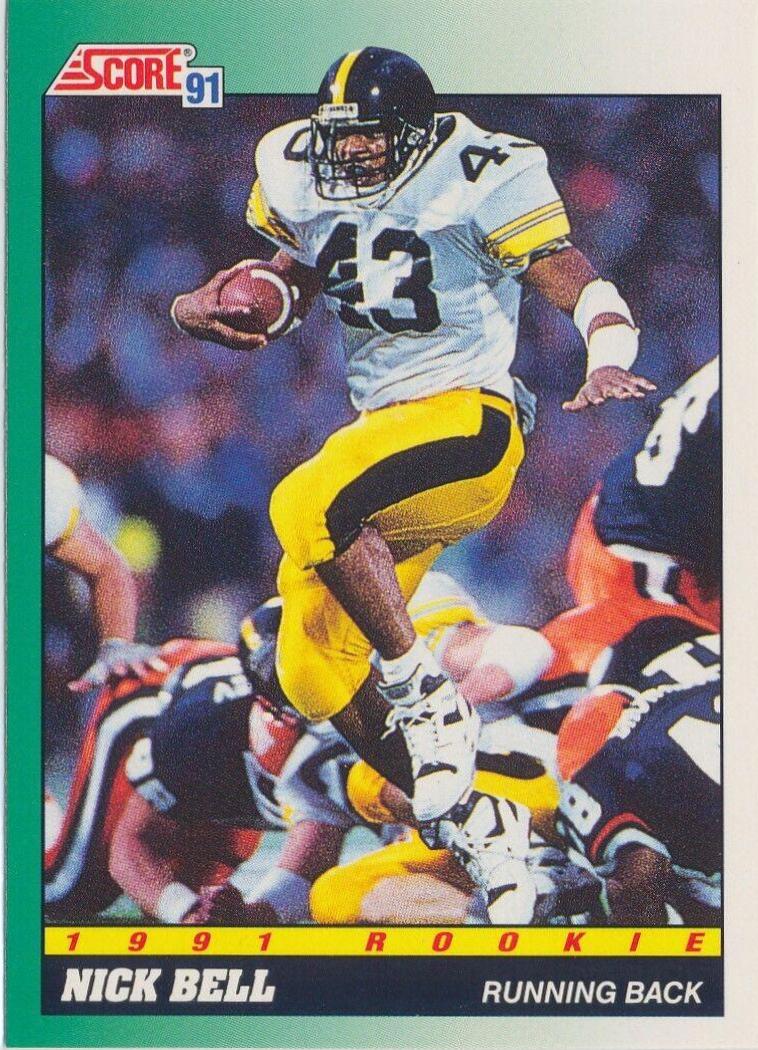 Nick Bell #311 Football Cards 1991 Score
