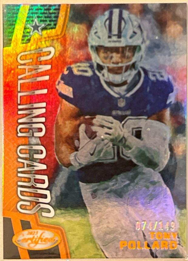 Tony Pollard [Orange] #CALL-16