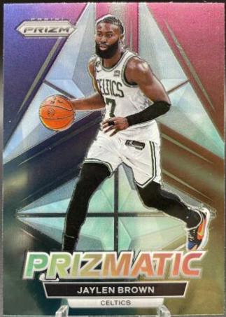 Jaylen Brown #28 Basketball Cards 2022 Panini Prizm Prizmatic
