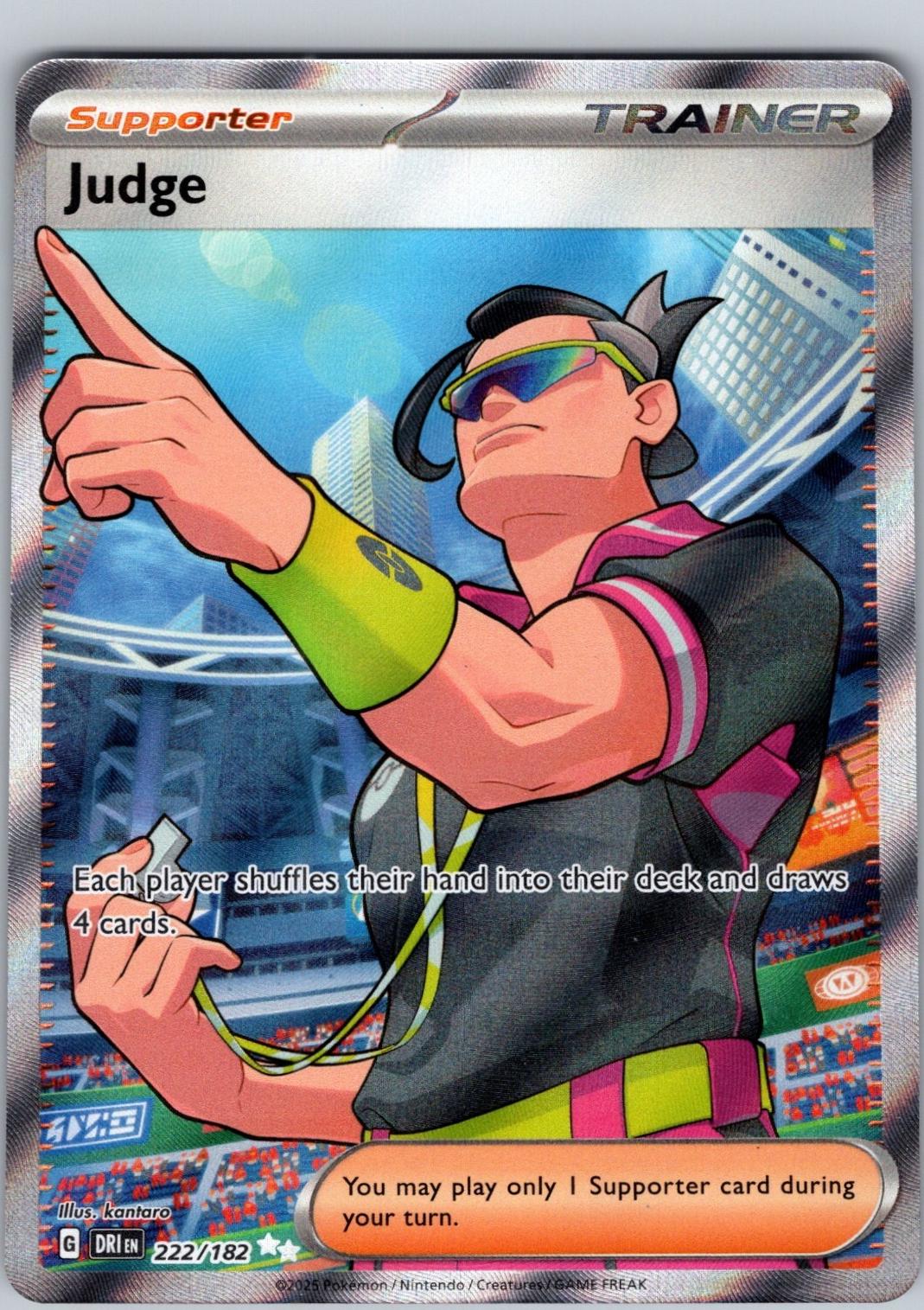Judge #222 Pokemon Destined Rivals