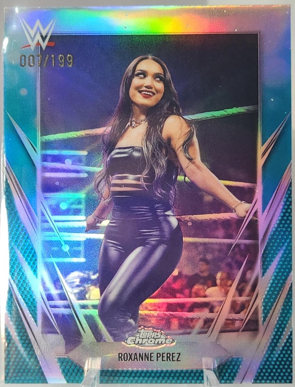 Roxanne Perez [Aqua Refractor] #65 Prices | 2026 Topps Chrome WWE