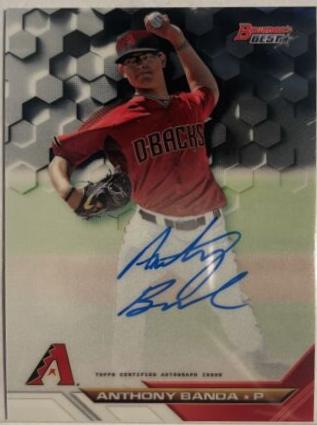 Anthony Banda #B16-AB Baseball Cards 2016 Bowman's Best of 2016 Autograph