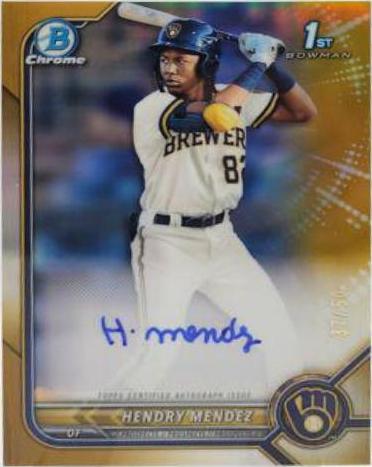 Hendry Mendez [Gold Refractor] #CPA-HM