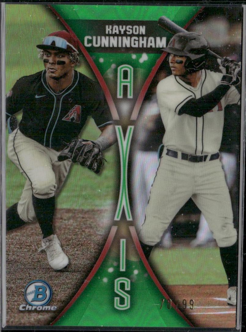 Kayson Cunningham [Green Refractor] #A-8