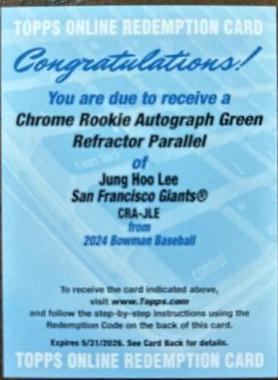 Jung hoo Lee [Green] #CRA-JLE