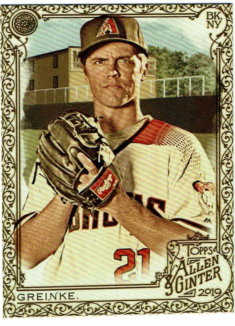 Zack Greinke [Mini Gold] #9