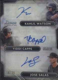 Jose Salas, Yiddi Cappe, Kahlil Watson