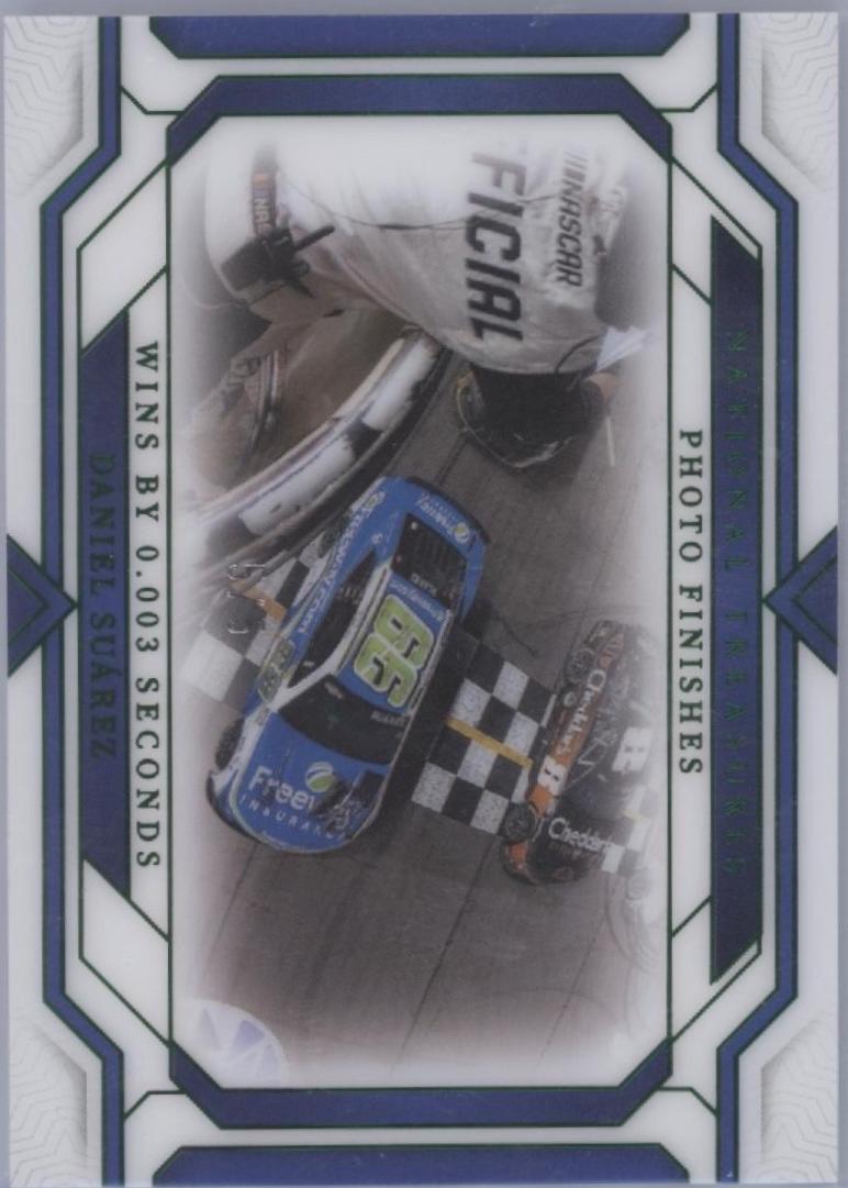 Daniel Suarez #1 Racing Cards 2024 Panini National Treasures NASCAR Photo Finishes