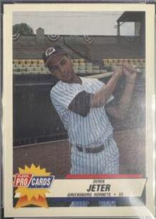 Derek Jeter #21 Baseball Cards 1993 Fleer ProCards South Atlantic League All Stars