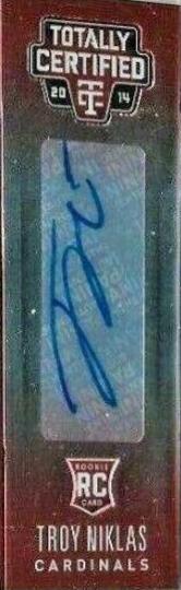 Troy Niklas [Autograph] #103