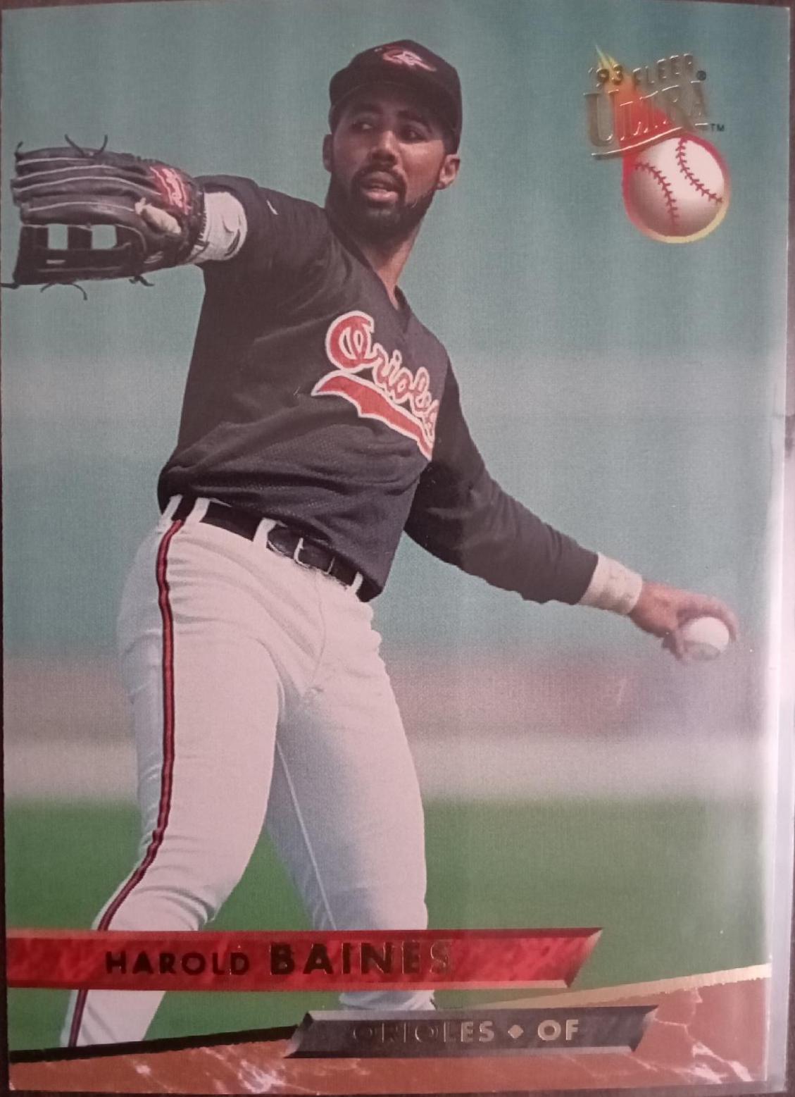 Harold Baines #492 1993 Ultra Baseball
