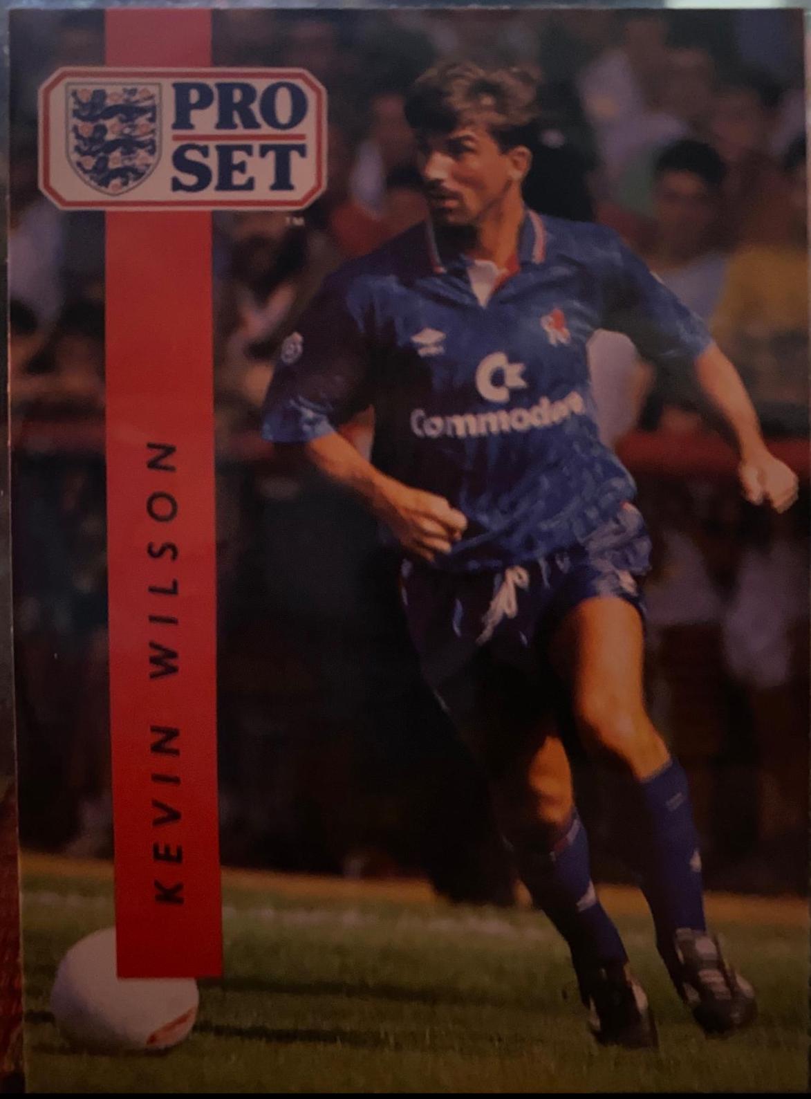 Kevin Wilson #36 Soccer Cards 1990 Pro Set