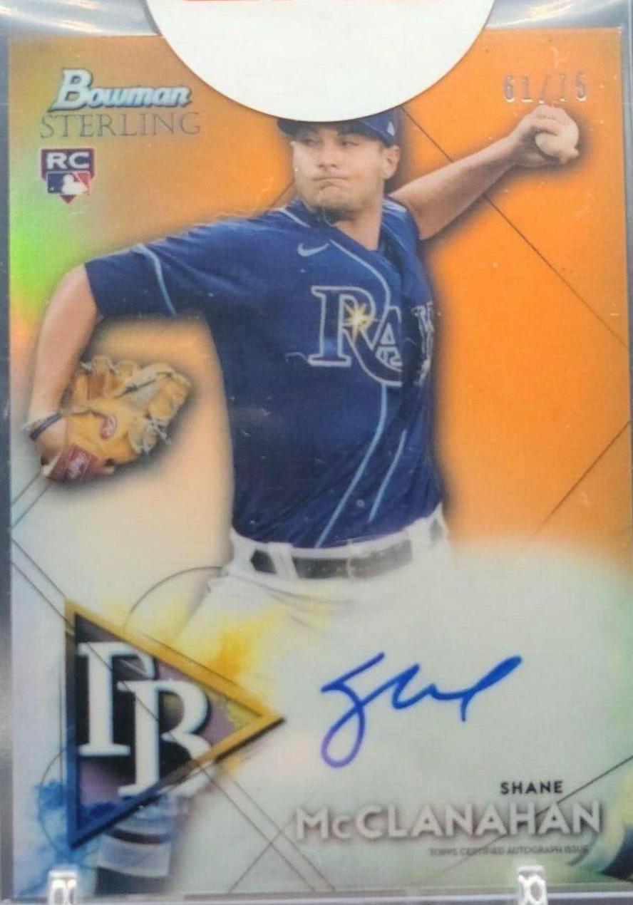 Shane McClanahan [Orange Refractor] #BSRA-SM