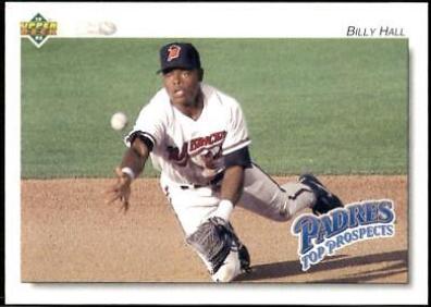 Billy Hall #285 1992 Upper Deck Minor League Baseball