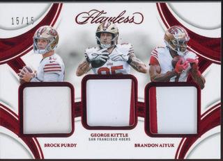 Brock Purdy / Brandon Aiyuk / George Kittle