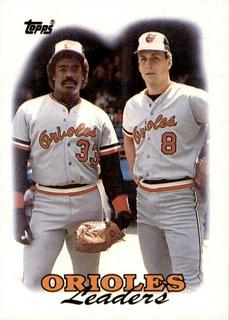 Orioles Leaders: Murray, Ripken Jr.