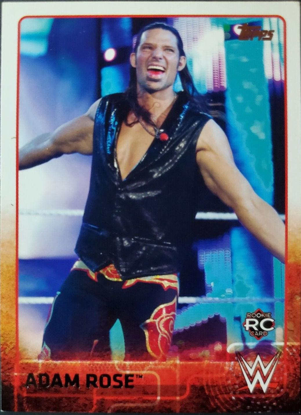 Adam Rose #1 Wrestling Cards 2015 Topps WWE