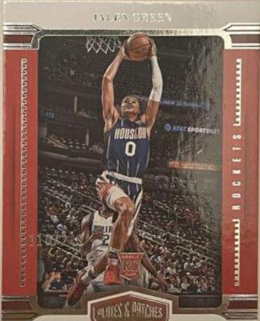 Jalen Green #402 Basketball Cards 2021 Panini Chronicles