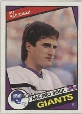 1984 Topps Ali Haji-Sheikh #316 card